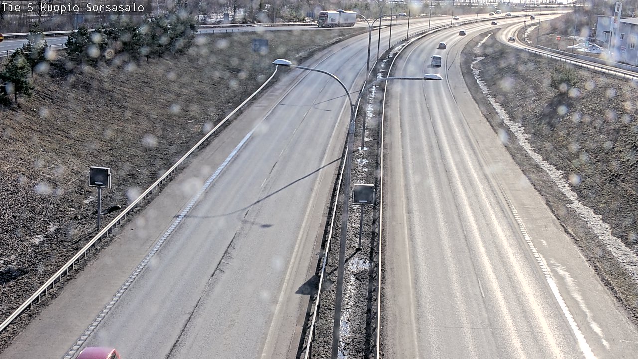 Kelikamerat Kuva Tie 5 Kuopio, Sorsasalo, Kuopio, Pohjois-Savo