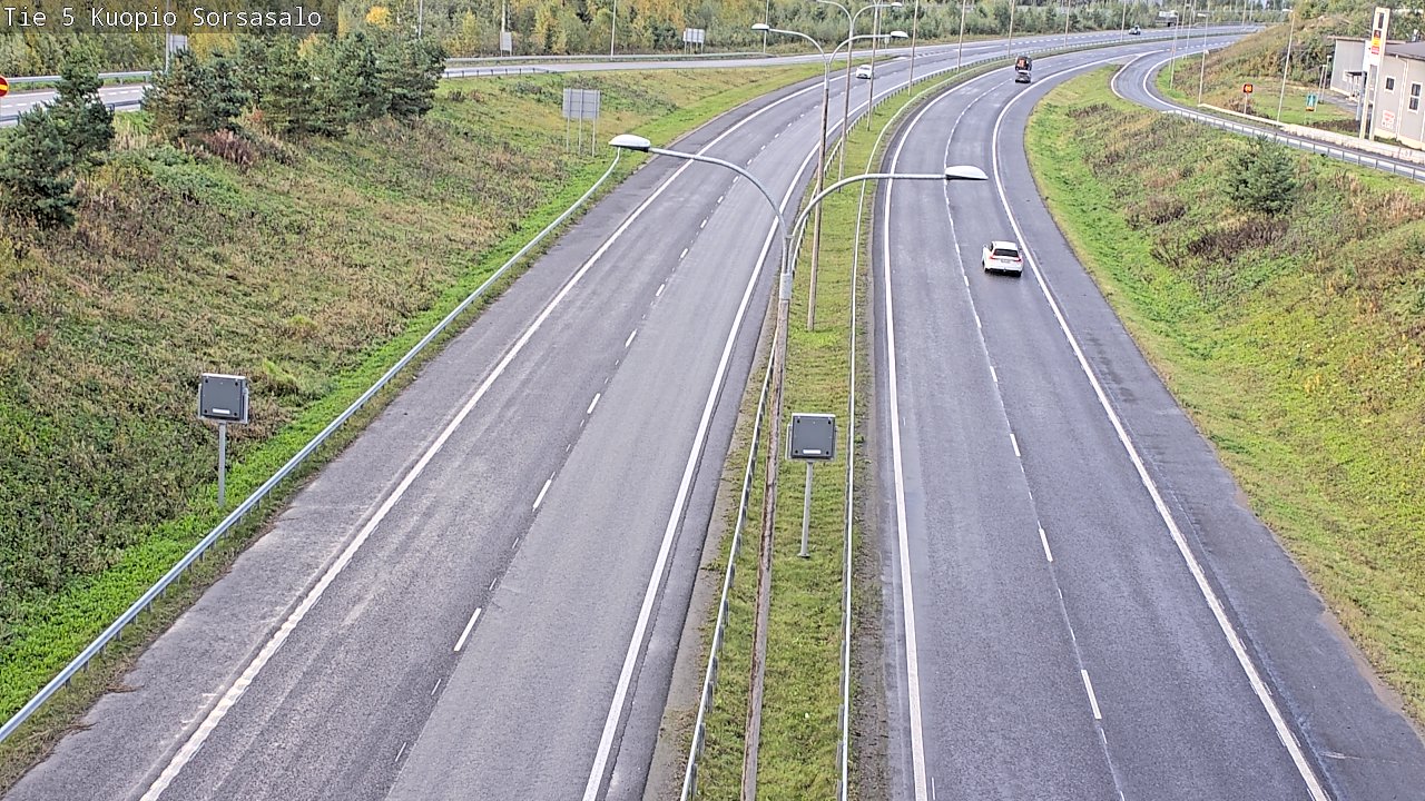 Kelikamerat Kuva Tie 5 Kuopio, Sorsasalo, Kuopio, Pohjois-Savo