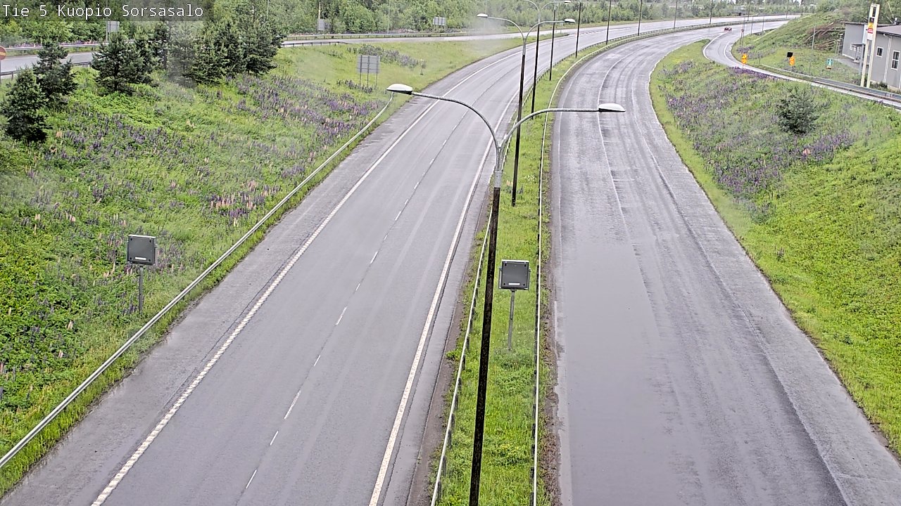 Kelikamerat Kuva Tie 5 Kuopio, Sorsasalo, Kuopio, Pohjois-Savo