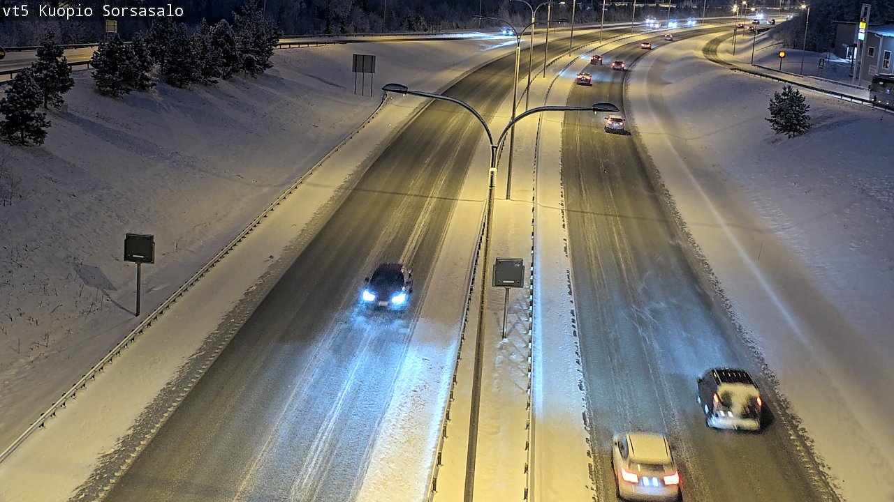 Kelikamerat Kuva Tie 5 Kuopio, Sorsasalo, Kuopio, Pohjois-Savo