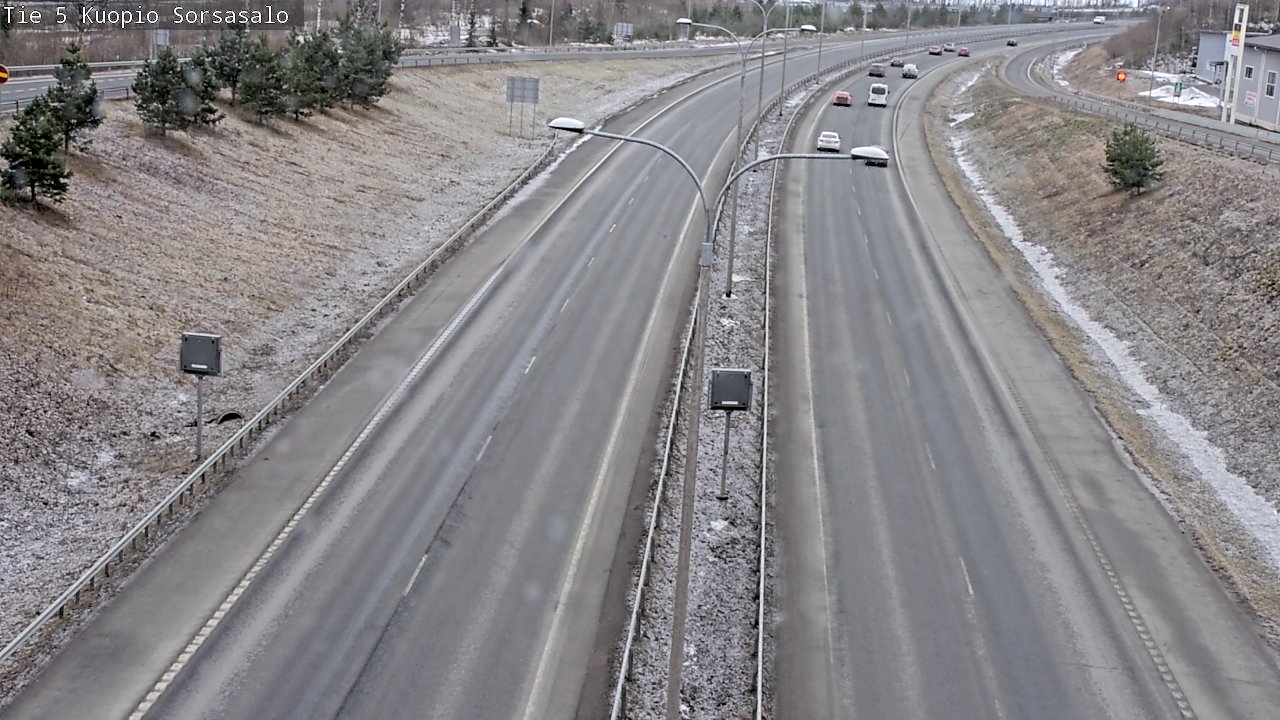Kelikamerat Kuva Tie 5 Kuopio, Sorsasalo, Kuopio, Pohjois-Savo