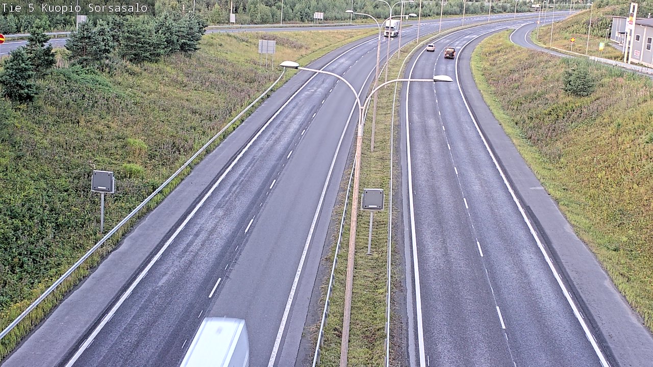 Kelikamerat Kuva Tie 5 Kuopio, Sorsasalo, Kuopio, Pohjois-Savo