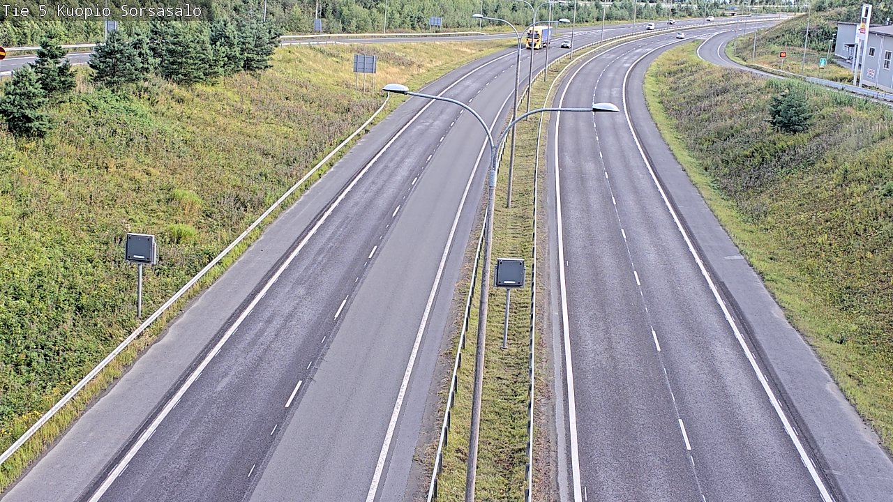 Kelikamerat Kuva Tie 5 Kuopio, Sorsasalo, Kuopio, Pohjois-Savo