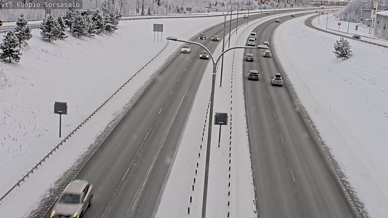Kelikamerat Kuva Tie 5 Kuopio, Sorsasalo, Kuopio, Pohjois-Savo