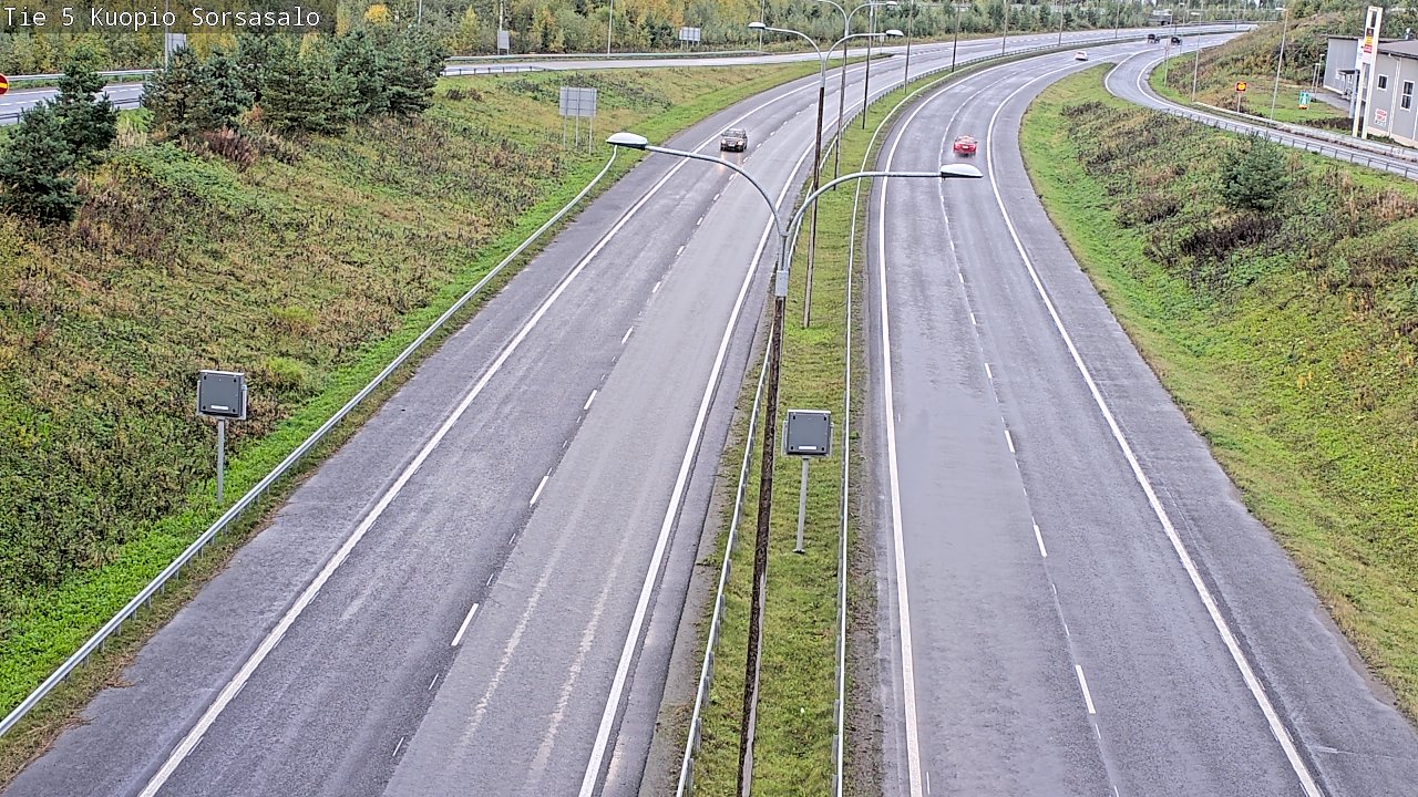 Kelikamerat Kuva Tie 5 Kuopio, Sorsasalo, Kuopio, Pohjois-Savo