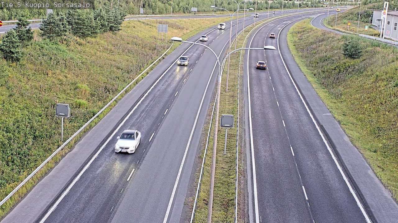 Kelikamerat Kuva Tie 5 Kuopio, Sorsasalo, Kuopio, Pohjois-Savo