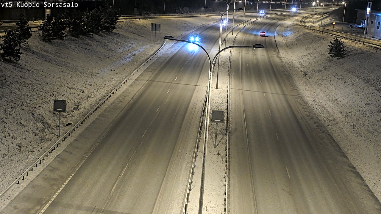 Kelikamerat Kuva Tie 5 Kuopio, Sorsasalo, Kuopio, Pohjois-Savo