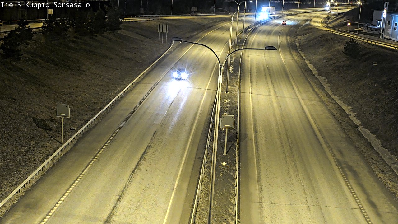 Kelikamerat Kuva Tie 5 Kuopio, Sorsasalo, Kuopio, Pohjois-Savo