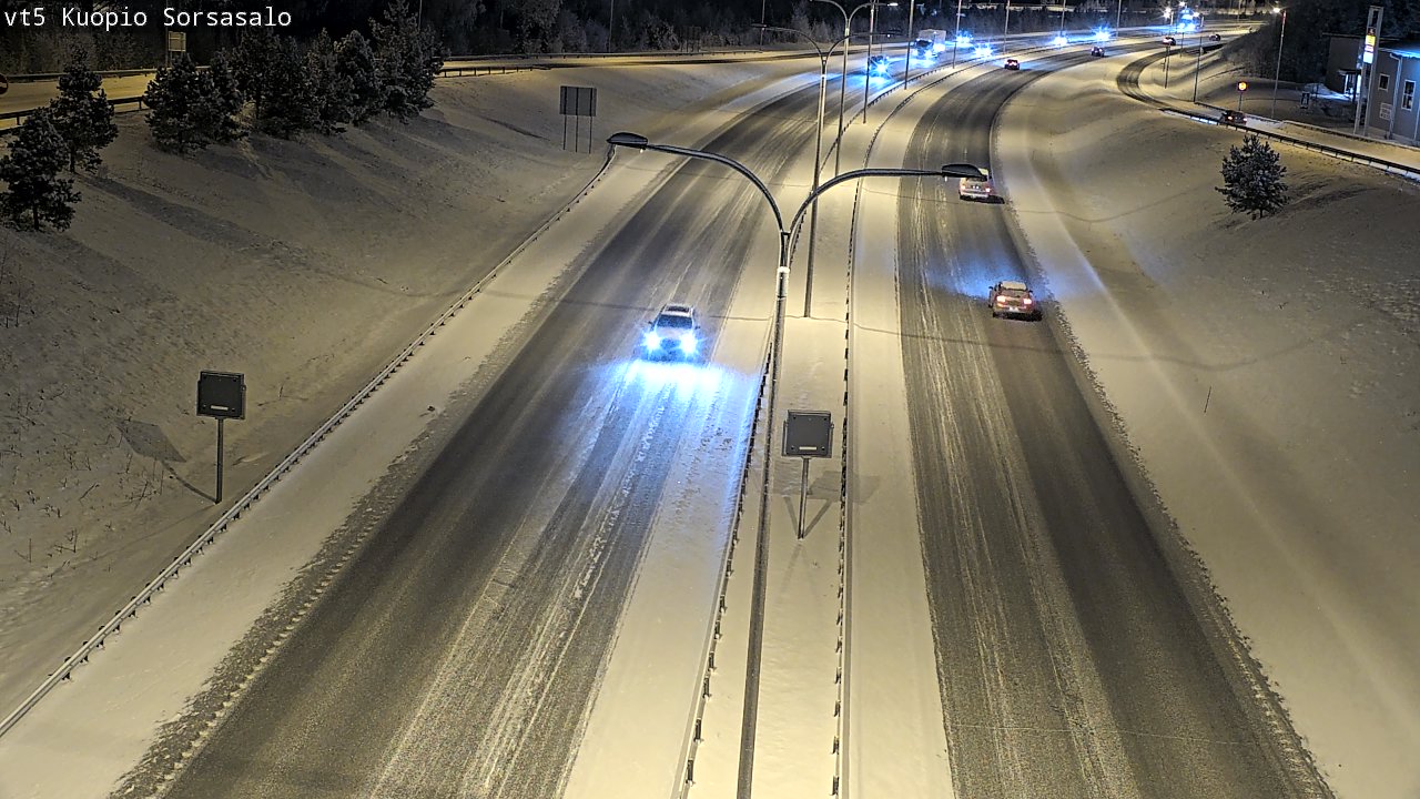 Kelikamerat Kuva Tie 5 Kuopio, Sorsasalo, Kuopio, Pohjois-Savo