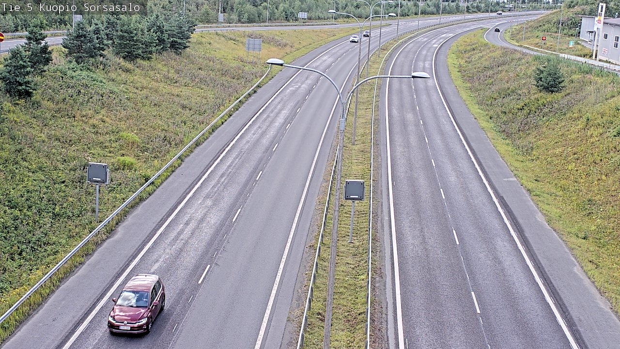 Kelikamerat Kuva Tie 5 Kuopio, Sorsasalo, Kuopio, Pohjois-Savo