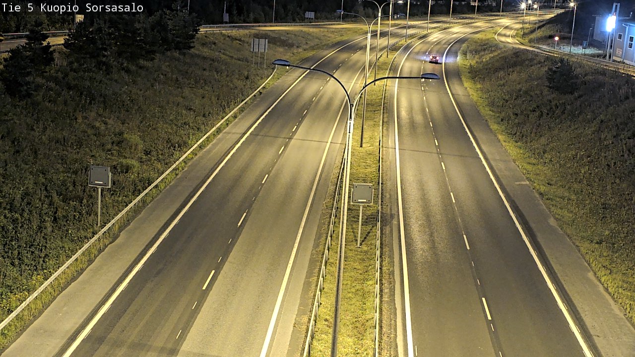 Kelikamerat Kuva Tie 5 Kuopio, Sorsasalo, Kuopio, Pohjois-Savo