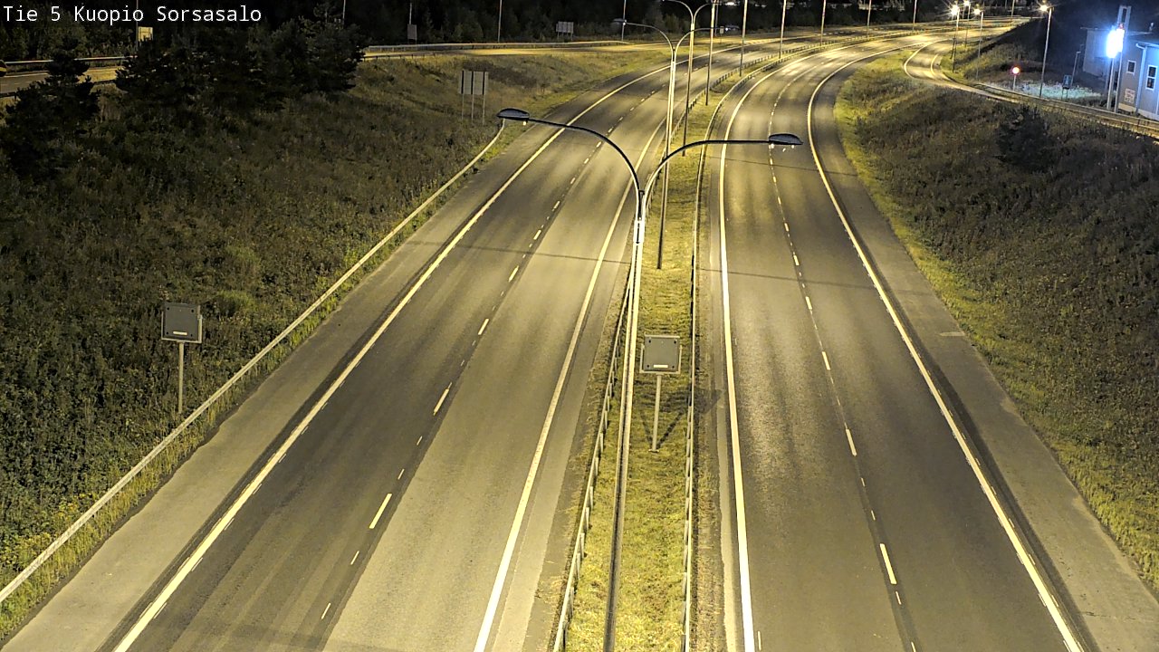 Kelikamerat Kuva Tie 5 Kuopio, Sorsasalo, Kuopio, Pohjois-Savo