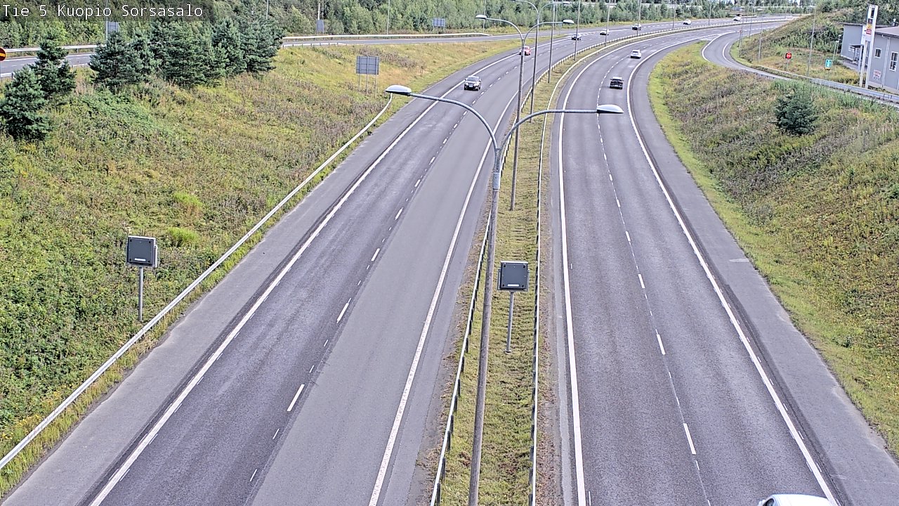 Kelikamerat Kuva Tie 5 Kuopio, Sorsasalo, Kuopio, Pohjois-Savo