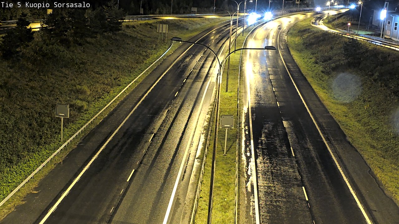 Kelikamerat Kuva Tie 5 Kuopio, Sorsasalo, Kuopio, Pohjois-Savo
