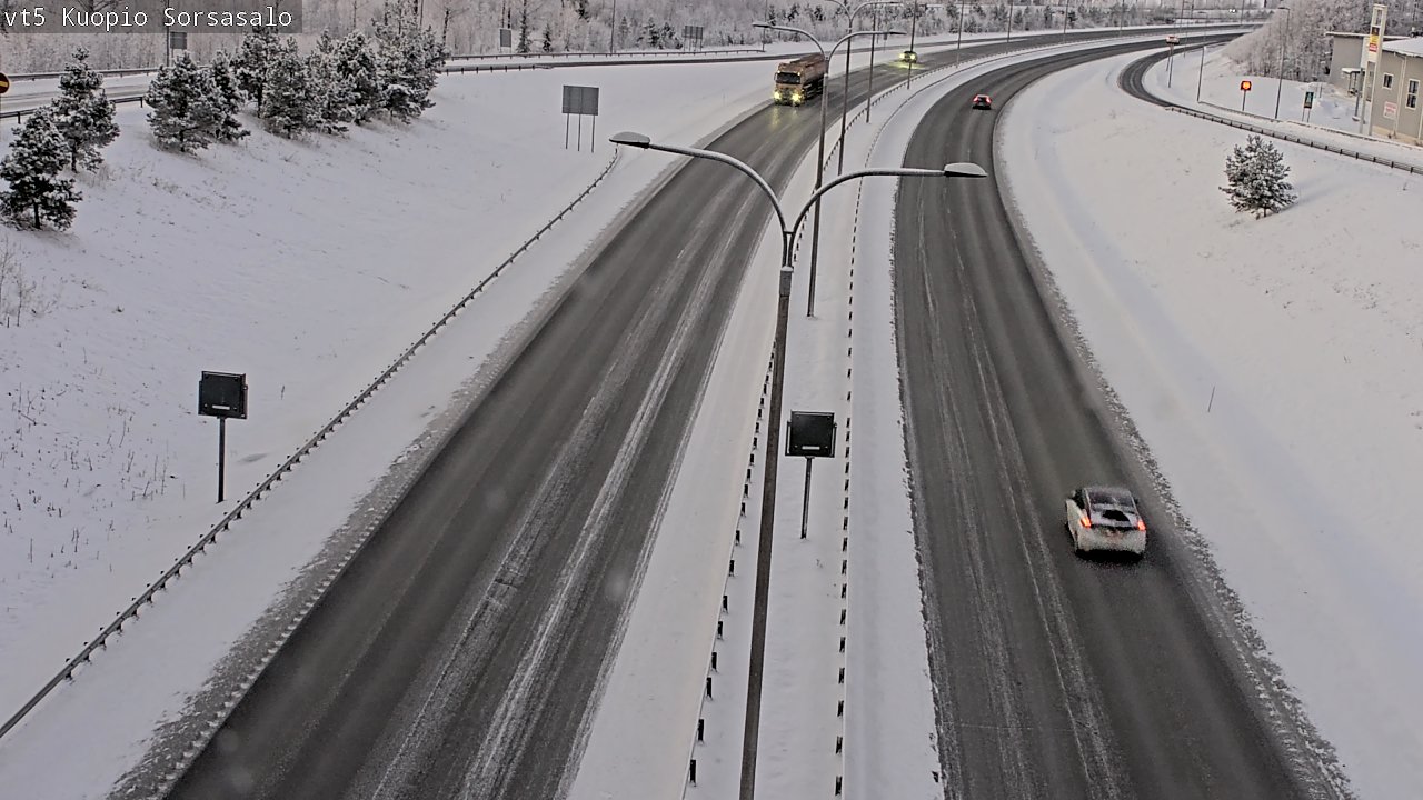 Kelikamerat Kuva Tie 5 Kuopio, Sorsasalo, Kuopio, Pohjois-Savo