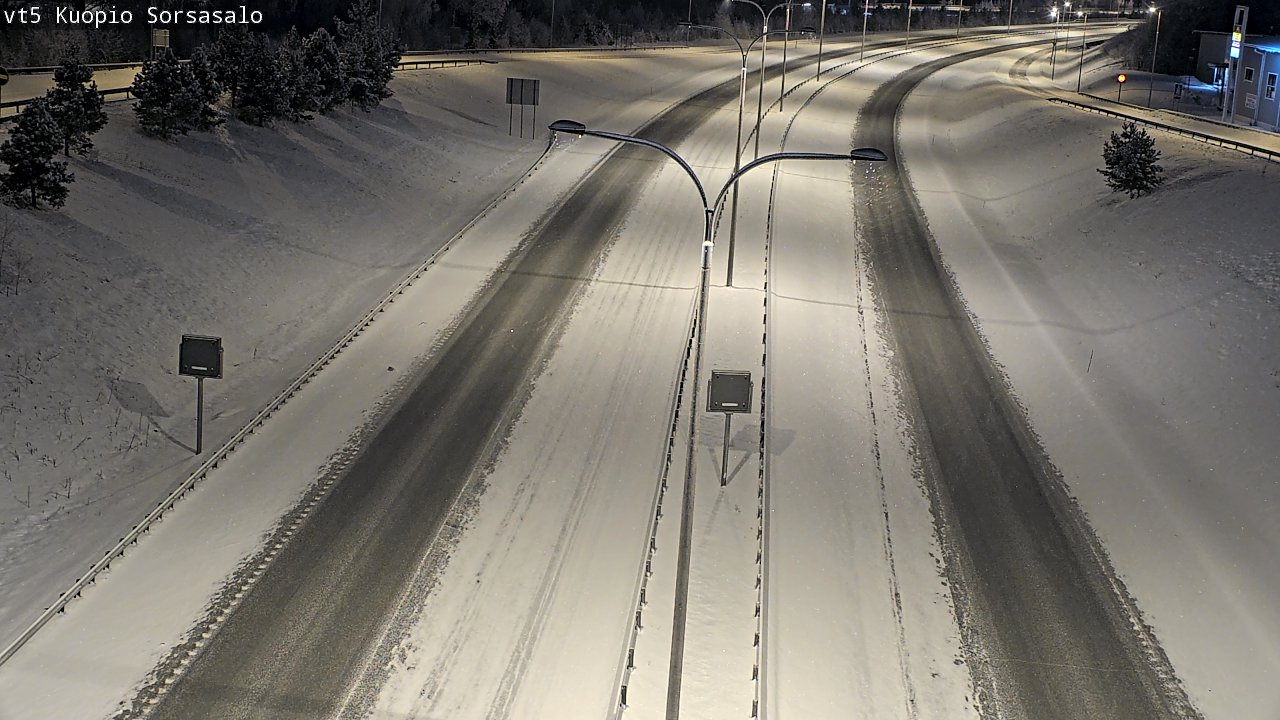 Kelikamerat Kuva Tie 5 Kuopio, Sorsasalo, Kuopio, Pohjois-Savo