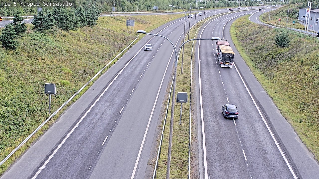 Kelikamerat Kuva Tie 5 Kuopio, Sorsasalo, Kuopio, Pohjois-Savo