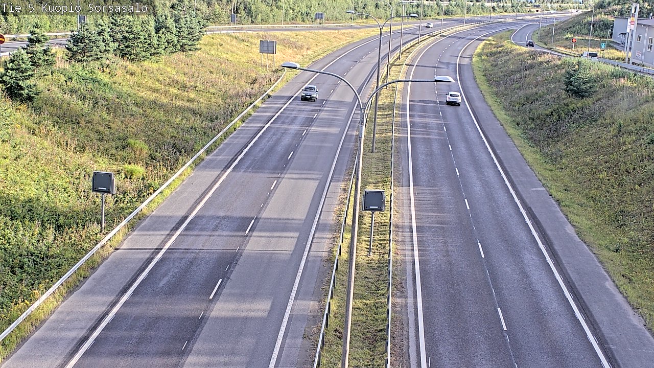 Kelikamerat Kuva Tie 5 Kuopio, Sorsasalo, Kuopio, Pohjois-Savo