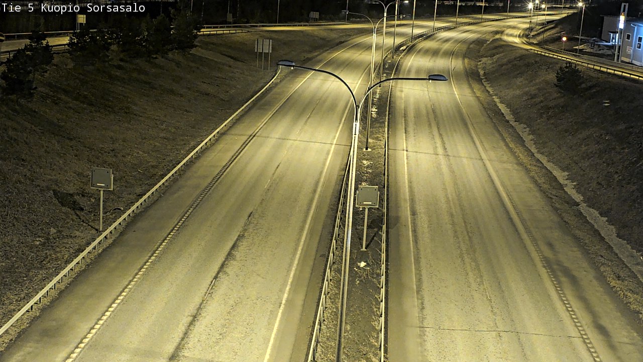 Kelikamerat Kuva Tie 5 Kuopio, Sorsasalo, Kuopio, Pohjois-Savo