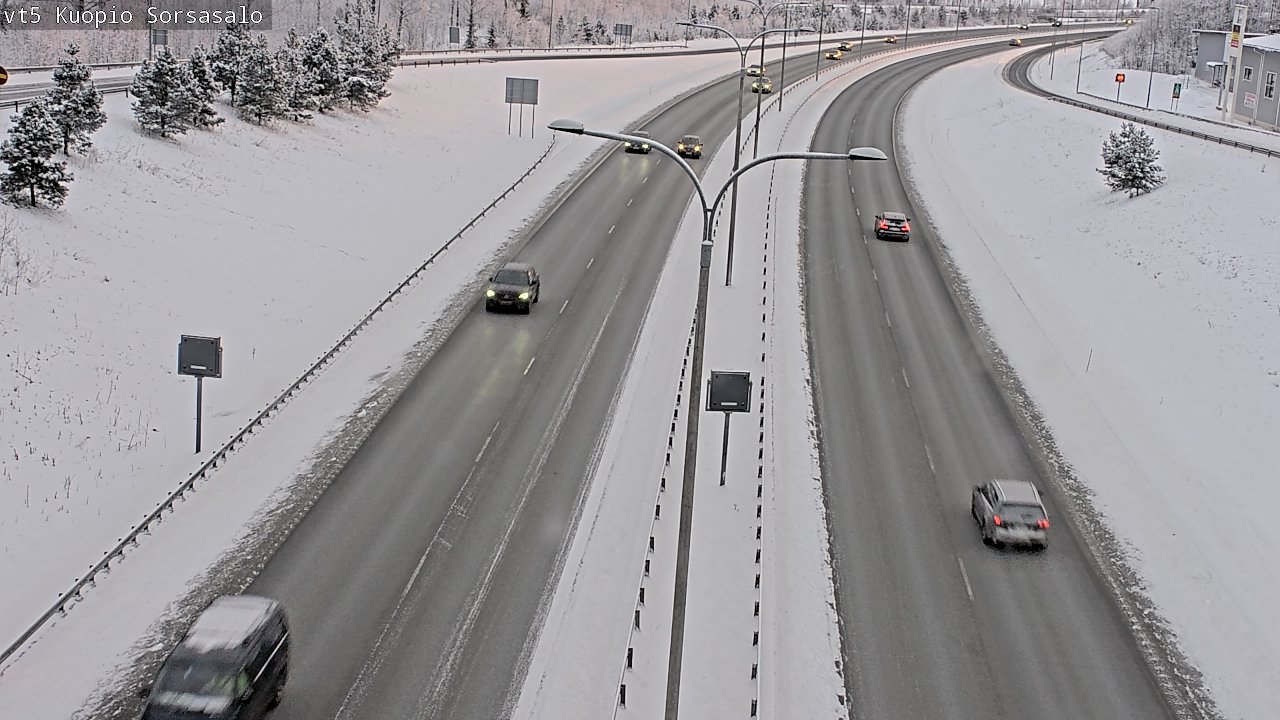 Kelikamerat Kuva Tie 5 Kuopio, Sorsasalo, Kuopio, Pohjois-Savo
