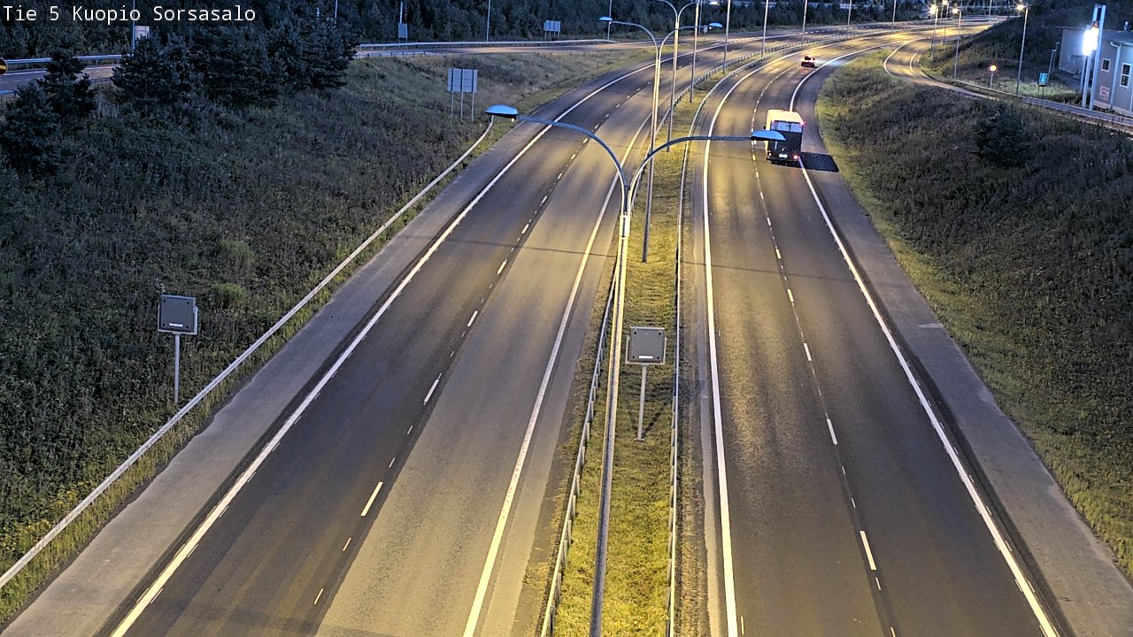 Kelikamerat Kuva Tie 5 Kuopio, Sorsasalo, Kuopio, Pohjois-Savo