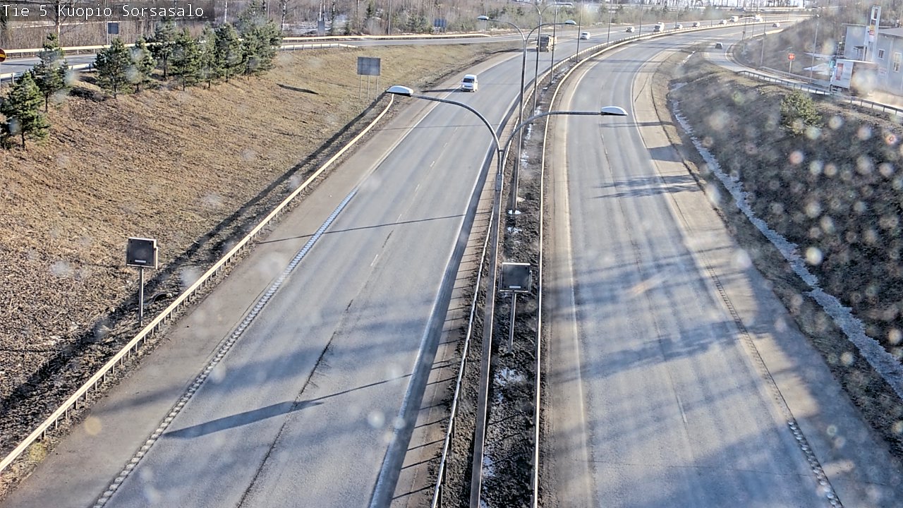 Kelikamerat Kuva Tie 5 Kuopio, Sorsasalo, Kuopio, Pohjois-Savo