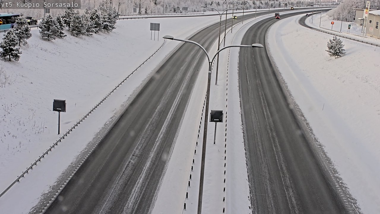 Kelikamerat Kuva Tie 5 Kuopio, Sorsasalo, Kuopio, Pohjois-Savo