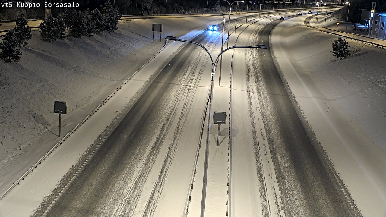 Kelikamerat Kuva Tie 5 Kuopio, Sorsasalo, Kuopio, Pohjois-Savo