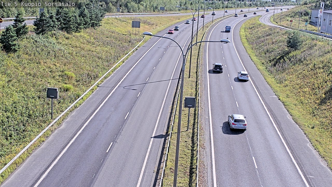 Kelikamerat Kuva Tie 5 Kuopio, Sorsasalo, Kuopio, Pohjois-Savo