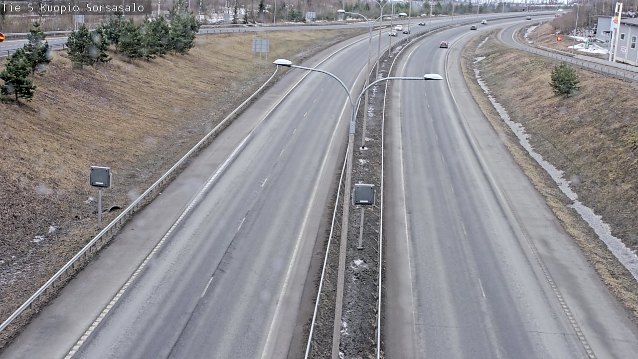 Kelikamerat Kuva Tie 5 Kuopio, Sorsasalo, Kuopio, Pohjois-Savo