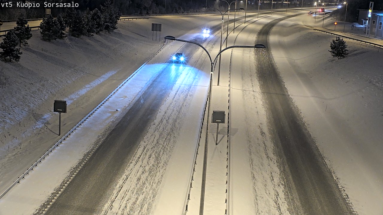 Kelikamerat Kuva Tie 5 Kuopio, Sorsasalo, Kuopio, Pohjois-Savo