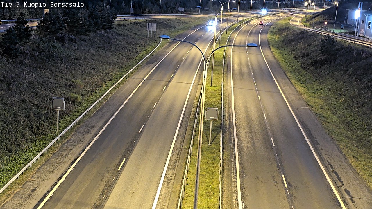 Kelikamerat Kuva Tie 5 Kuopio, Sorsasalo, Kuopio, Pohjois-Savo