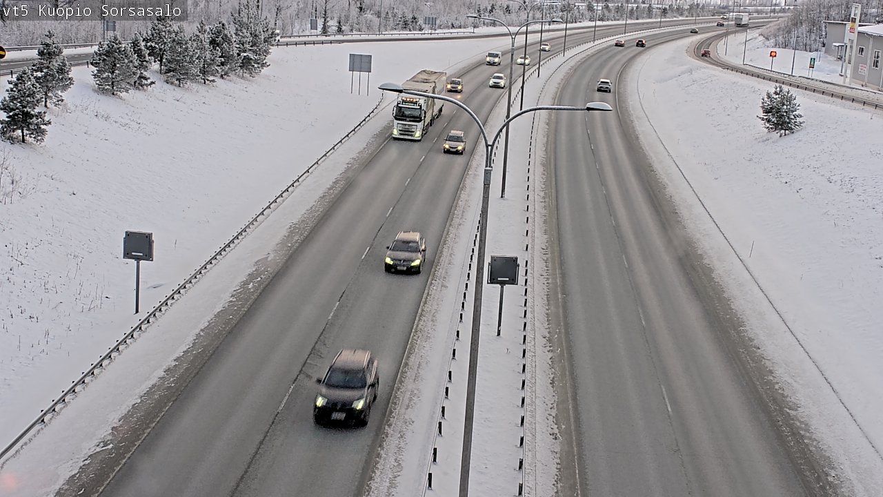 Kelikamerat Kuva Tie 5 Kuopio, Sorsasalo, Kuopio, Pohjois-Savo