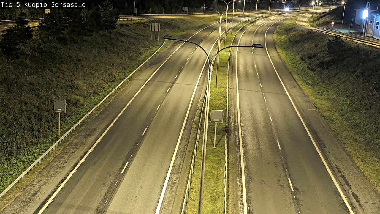 Kelikamerat Kuva Tie 5 Kuopio, Sorsasalo, Kuopio, Pohjois-Savo