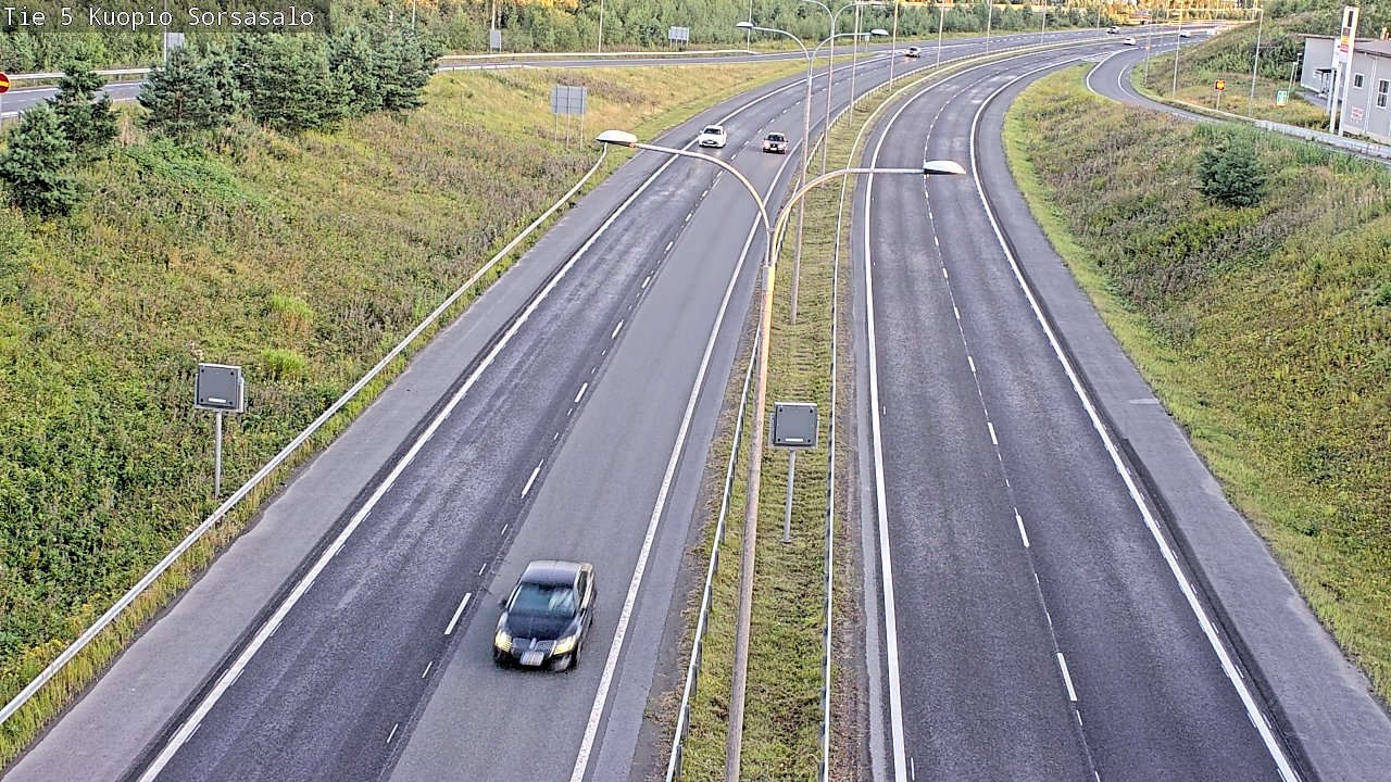 Kelikamerat Kuva Tie 5 Kuopio, Sorsasalo, Kuopio, Pohjois-Savo