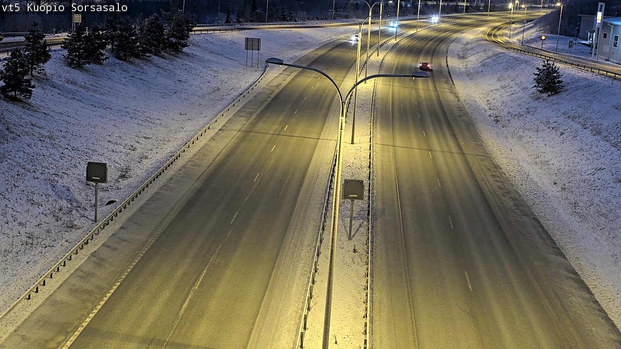 Kelikamerat Kuva Tie 5 Kuopio, Sorsasalo, Kuopio, Pohjois-Savo
