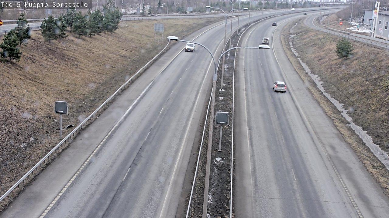 Kelikamerat Kuva Tie 5 Kuopio, Sorsasalo, Kuopio, Pohjois-Savo