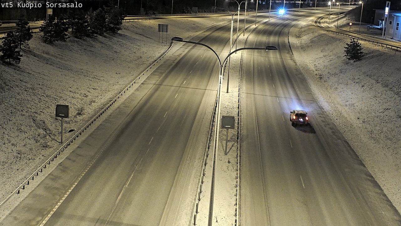 Kelikamerat Kuva Tie 5 Kuopio, Sorsasalo, Kuopio, Pohjois-Savo