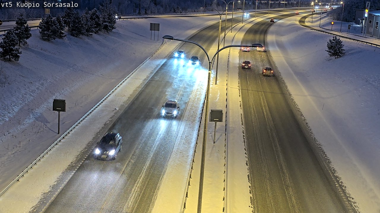 Kelikamerat Kuva Tie 5 Kuopio, Sorsasalo, Kuopio, Pohjois-Savo