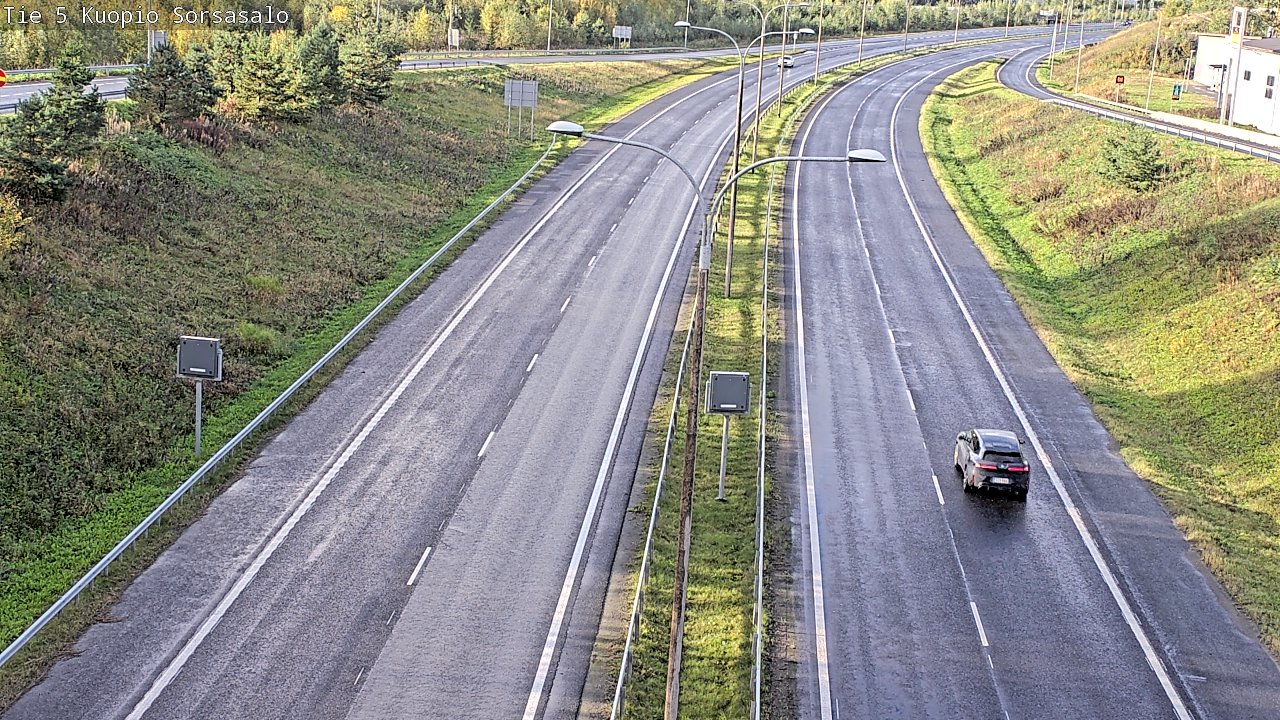 Kelikamerat Kuva Tie 5 Kuopio, Sorsasalo, Kuopio, Pohjois-Savo