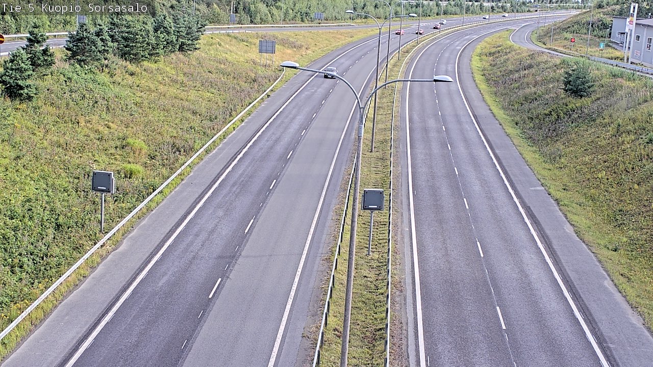 Kelikamerat Kuva Tie 5 Kuopio, Sorsasalo, Kuopio, Pohjois-Savo