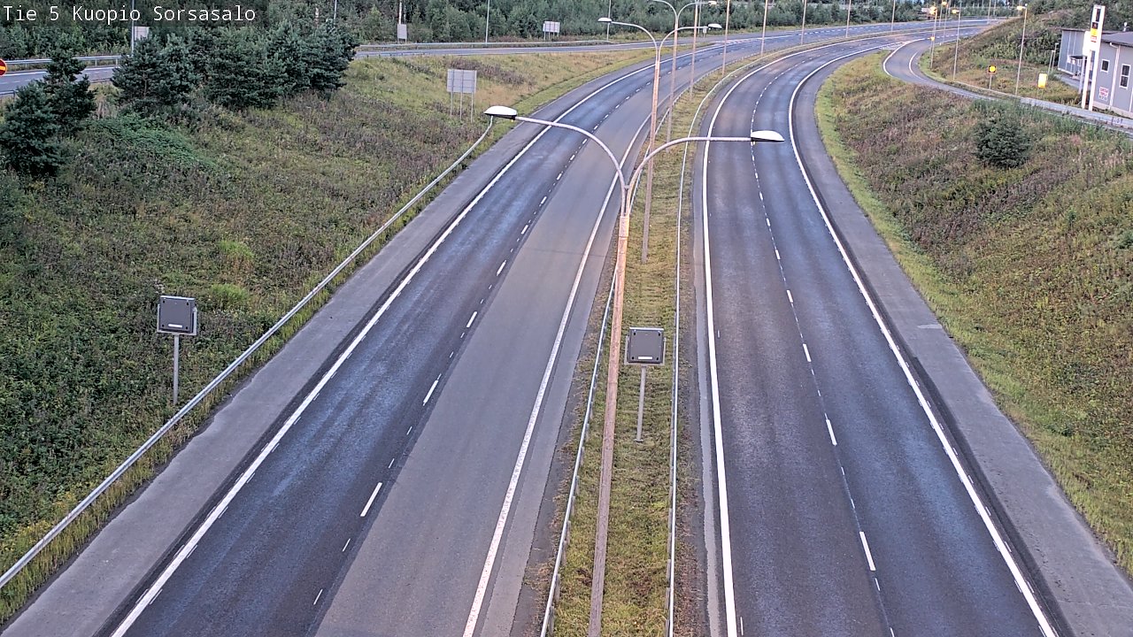 Kelikamerat Kuva Tie 5 Kuopio, Sorsasalo, Kuopio, Pohjois-Savo
