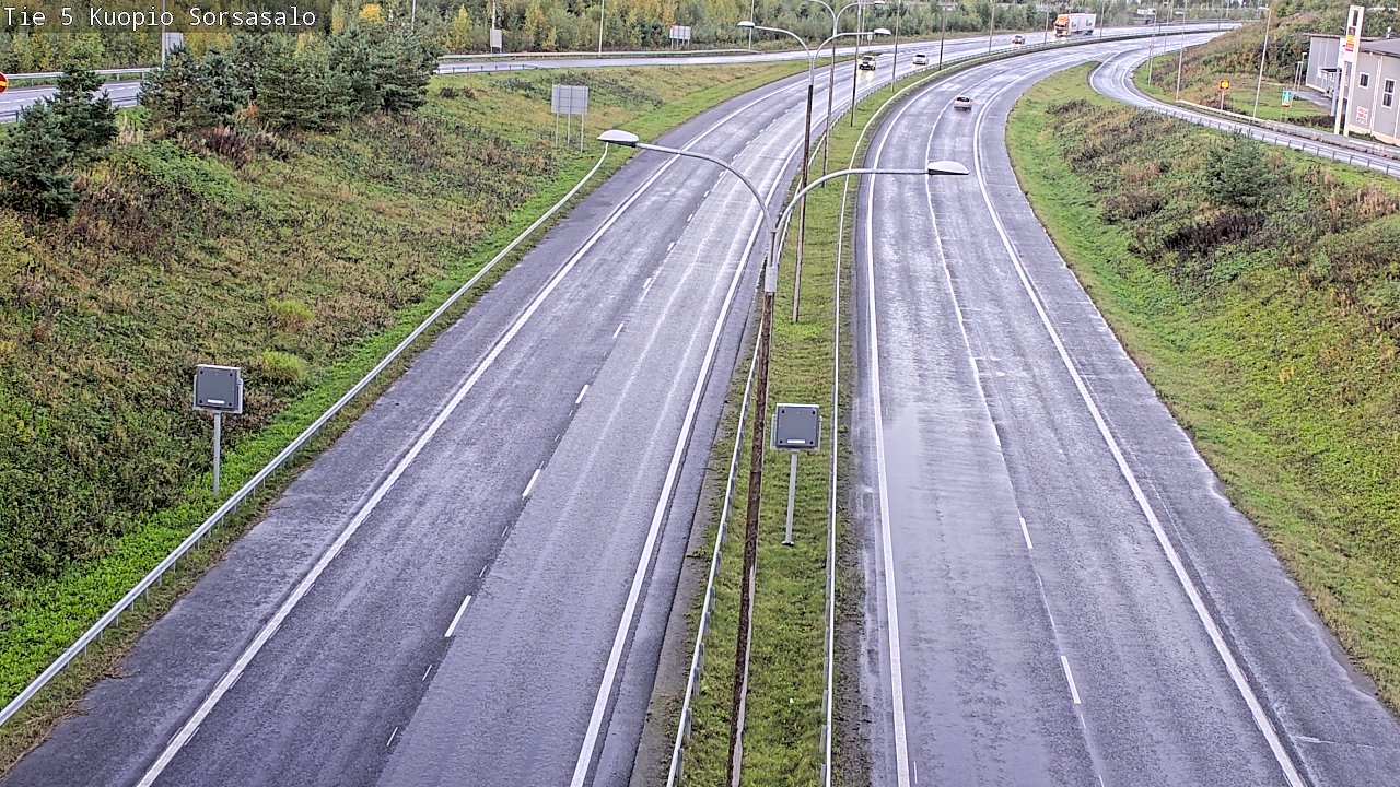 Kelikamerat Kuva Tie 5 Kuopio, Sorsasalo, Kuopio, Pohjois-Savo