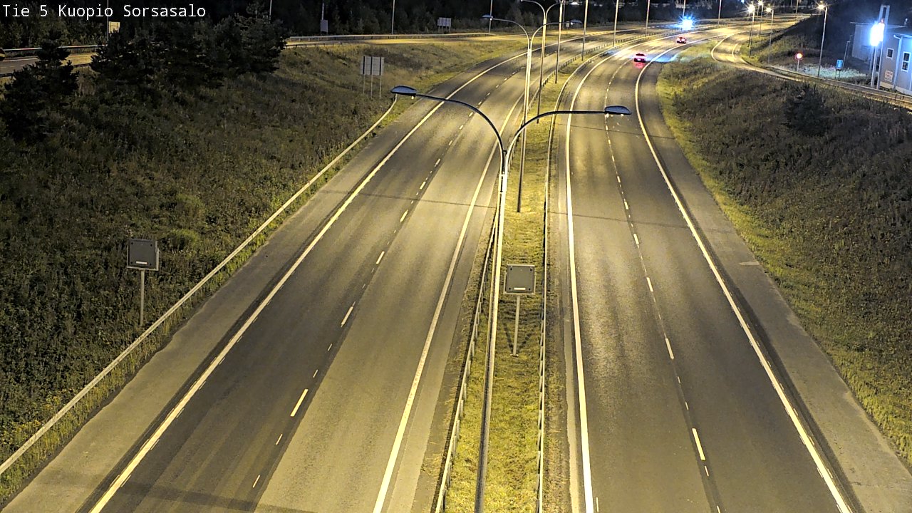 Kelikamerat Kuva Tie 5 Kuopio, Sorsasalo, Kuopio, Pohjois-Savo
