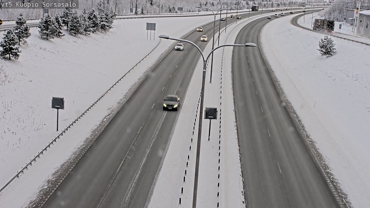 Kelikamerat Kuva Tie 5 Kuopio, Sorsasalo, Kuopio, Pohjois-Savo
