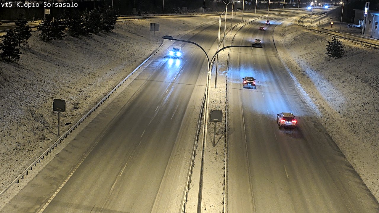 Kelikamerat Kuva Tie 5 Kuopio, Sorsasalo, Kuopio, Pohjois-Savo