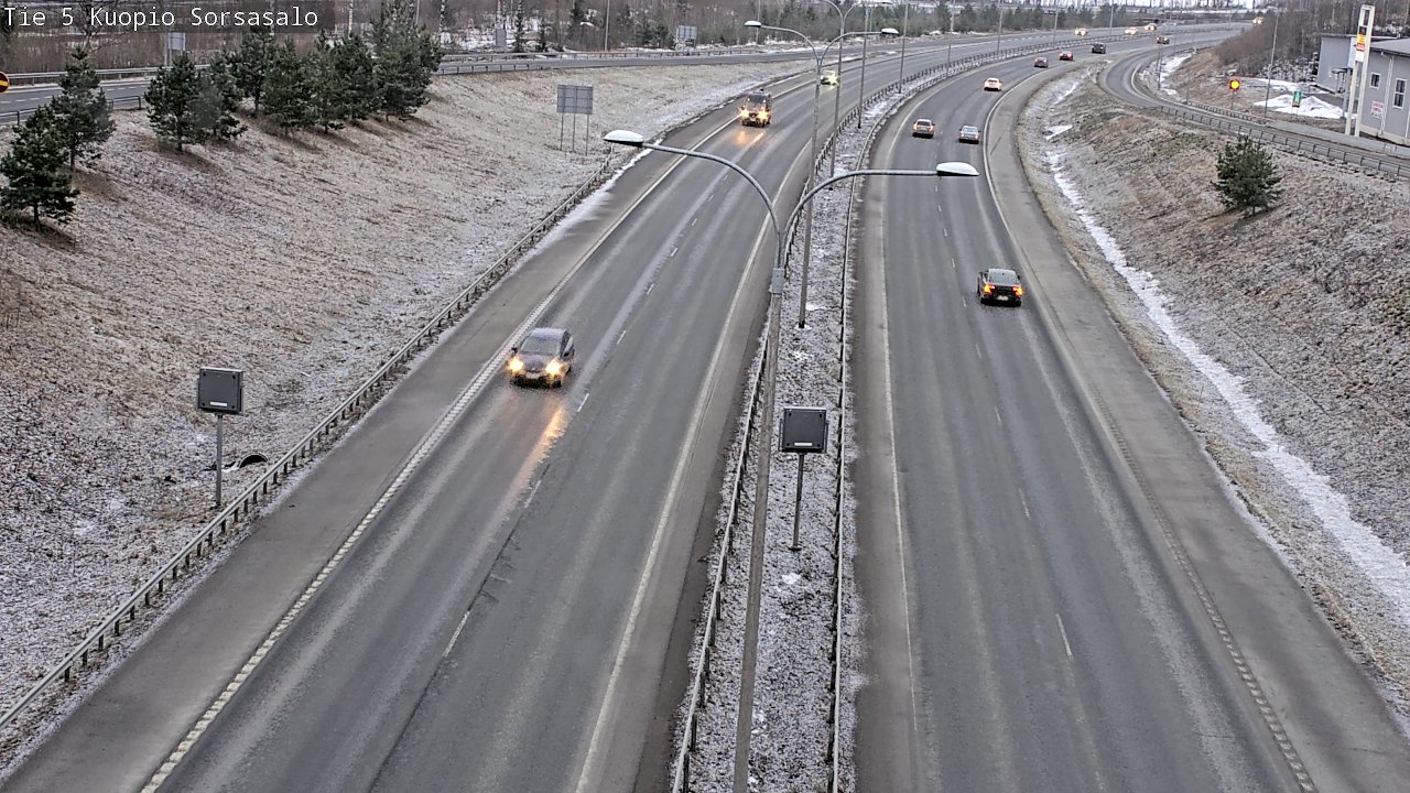 Kelikamerat Kuva Tie 5 Kuopio, Sorsasalo, Kuopio, Pohjois-Savo