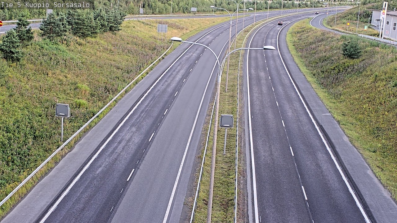 Kelikamerat Kuva Tie 5 Kuopio, Sorsasalo, Kuopio, Pohjois-Savo