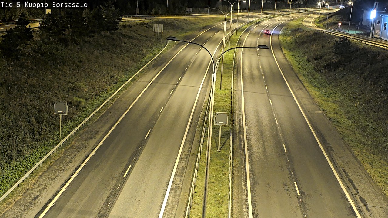 Kelikamerat Kuva Tie 5 Kuopio, Sorsasalo, Kuopio, Pohjois-Savo