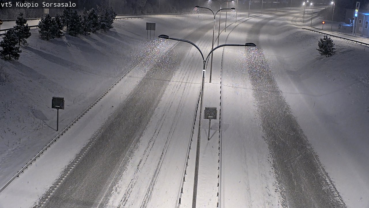 Kelikamerat Kuva Tie 5 Kuopio, Sorsasalo, Kuopio, Pohjois-Savo